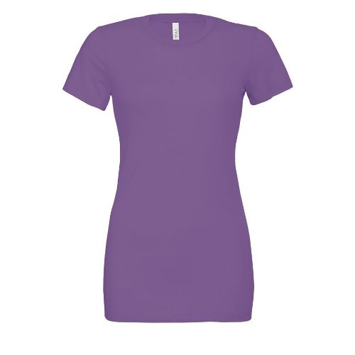 Bella Canvas Women's Relaxed Jersey Short Sleeve Tee Royal Purple